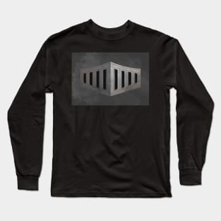 A Knight's Helm Mask Long Sleeve T-Shirt